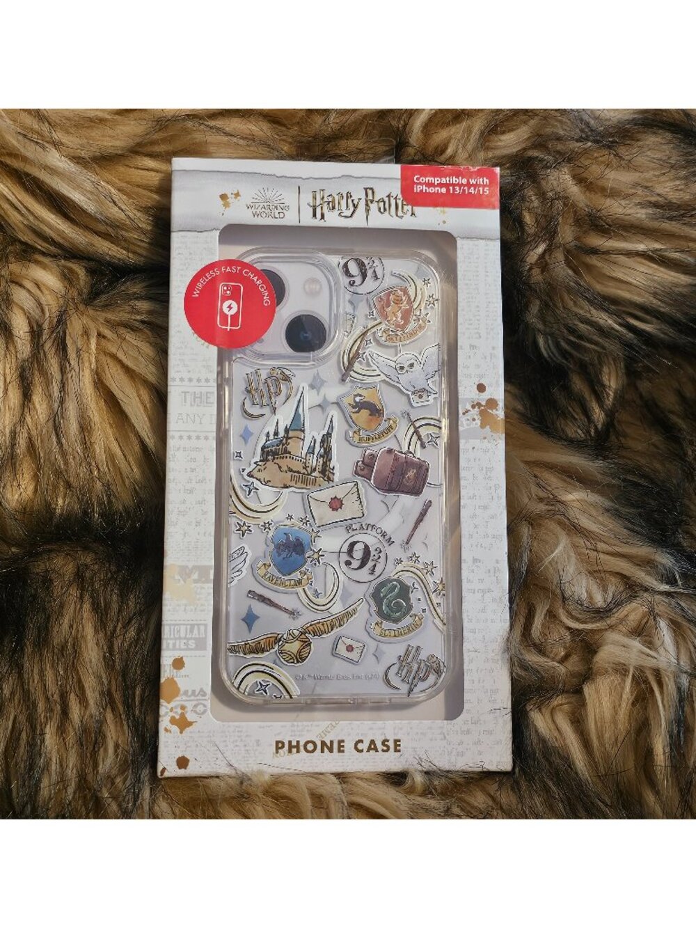 IPhone 13 14 Promax Harry Potter Wizarding World Hogwarts 9¾ Protective Case NWT